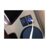 Cllena Cargador de coche de 12 V 24 V a 5 V 3.1 A con