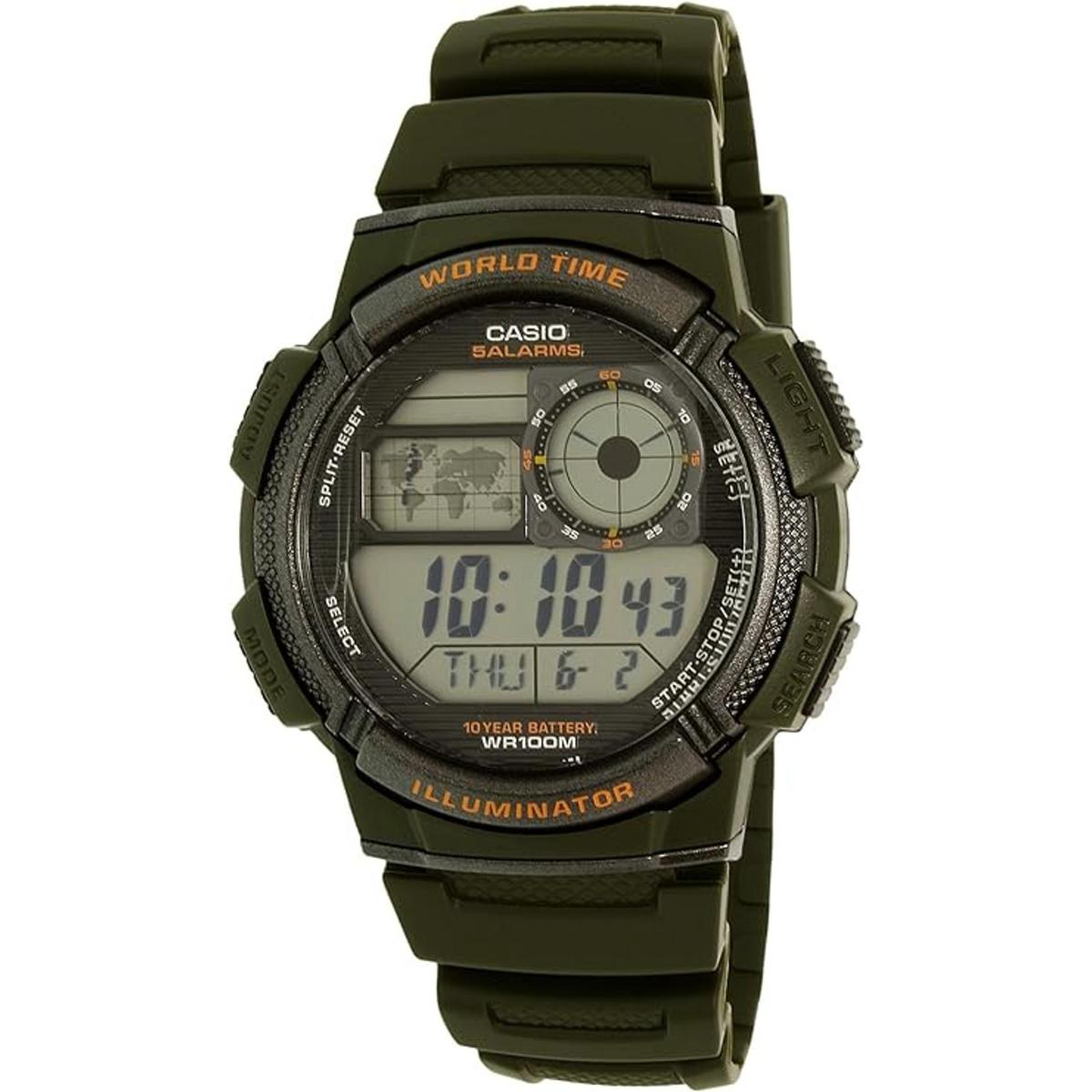 Reloj de resina de cuarzo con batería de 10 años