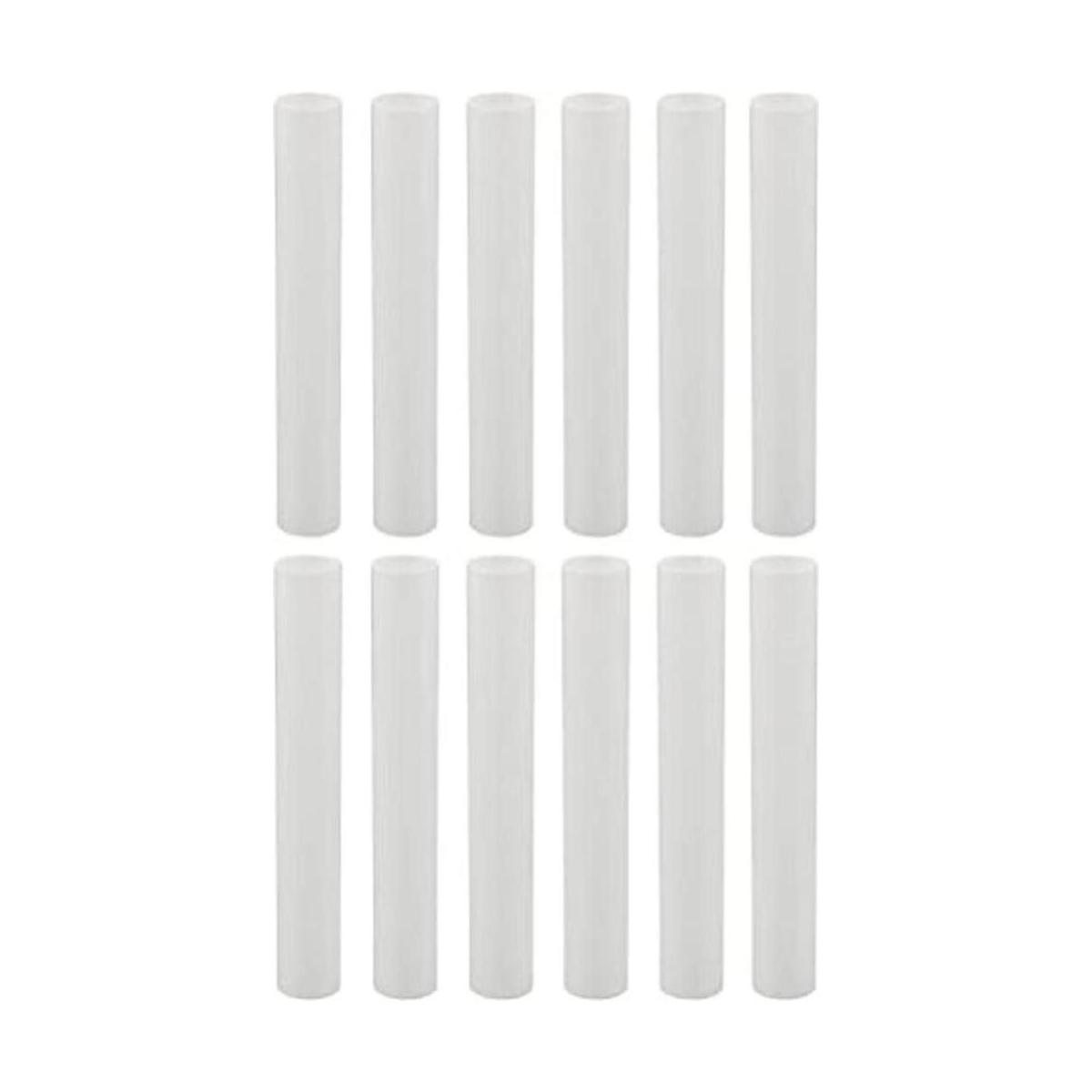 Creative Hobbies Set of 12 6 Inch Tall White Plastic