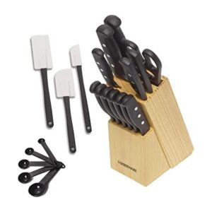 Farberware Juego de 22 piezas Never Needs afilar triple_1