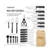 Farberware Juego de 22 piezas Never Needs afilar triple_2