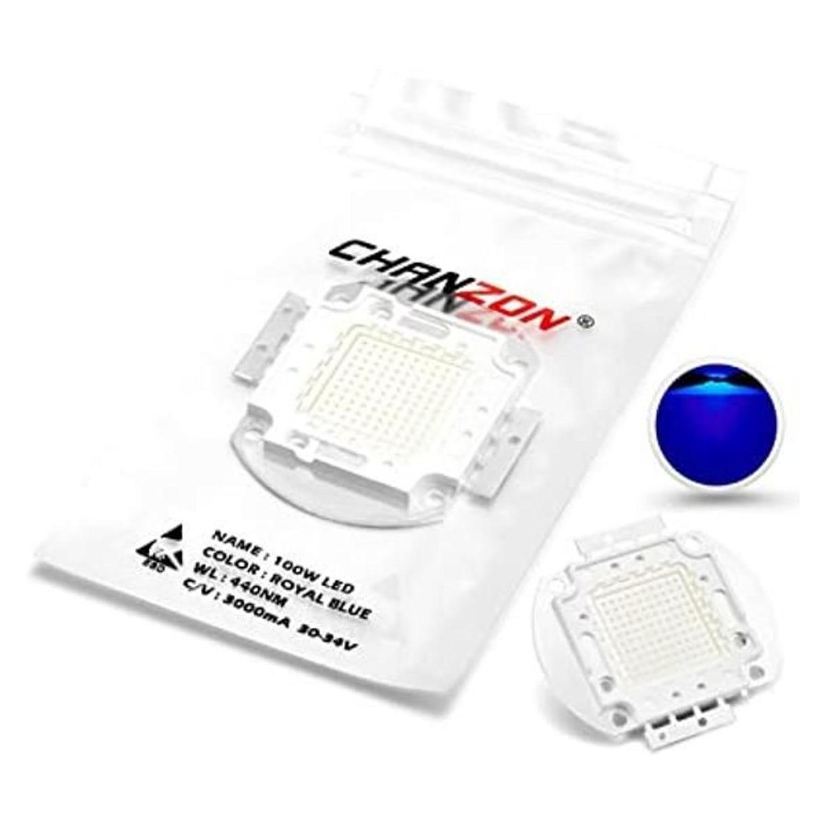 Chip LED de alta potencia de 100W. 100.00watts 34.0 volts