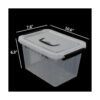 Ggbin caja de almacenamiento transparente con pestillo de_2