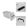 Ggbin caja de almacenamiento transparente con pestillo de_5