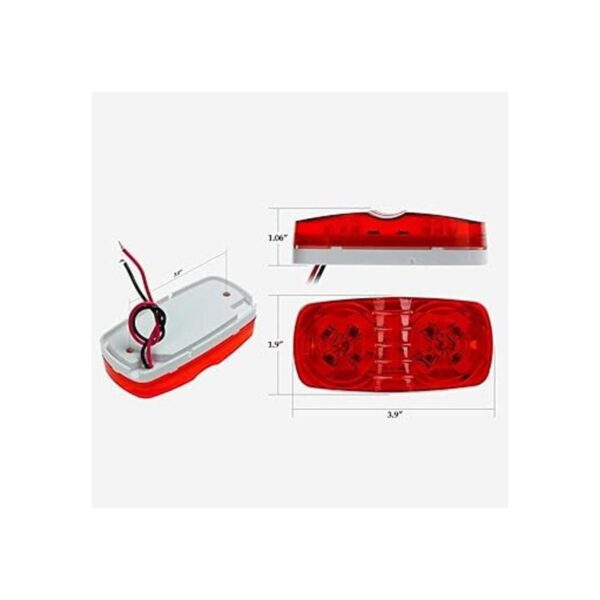 Partsam 5 luces LED de doble burbuja para marcador_5