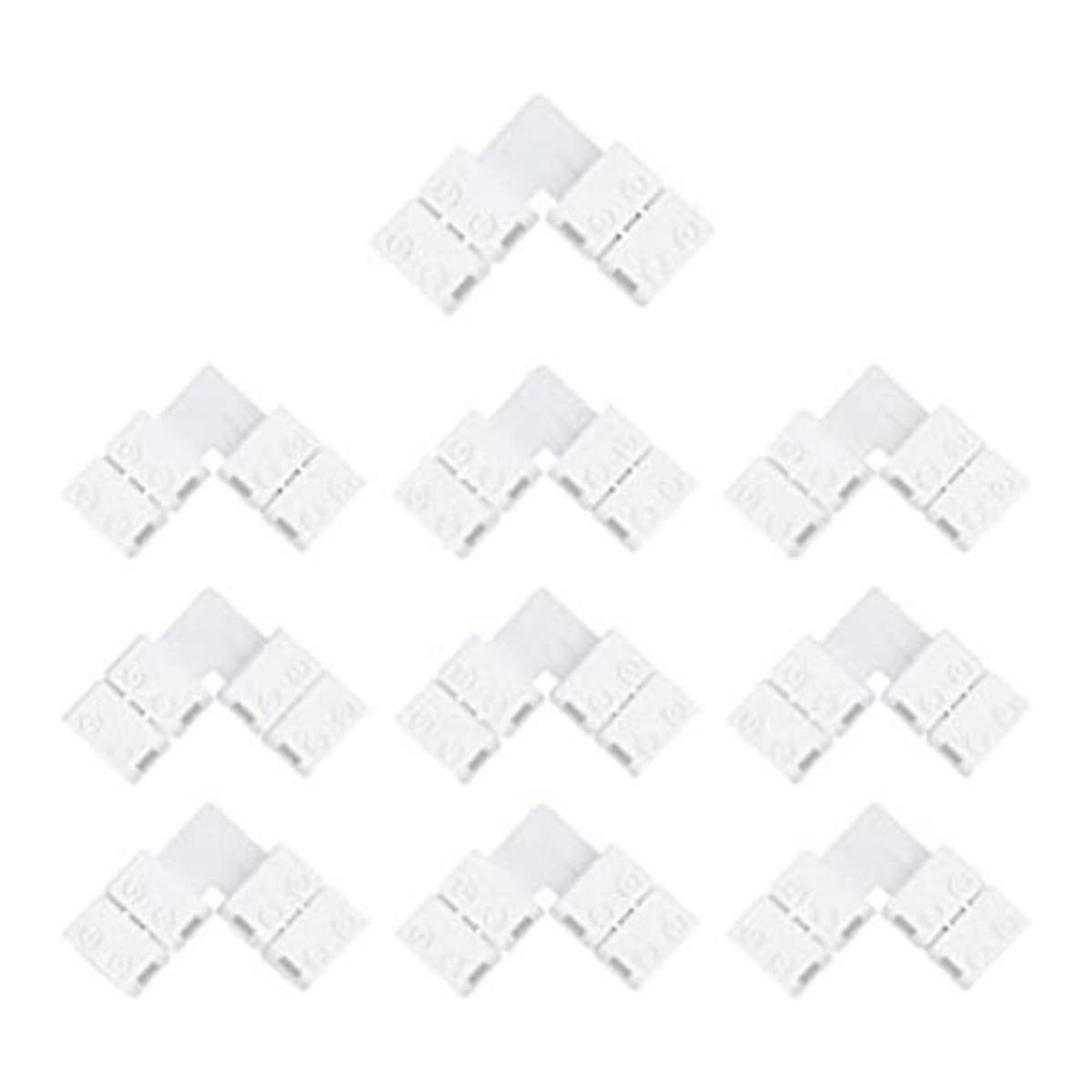 LightingWill Conector de tira LED de 2Pin8 mm