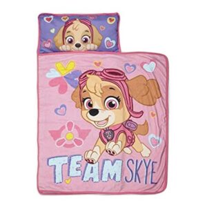 Tapete para siesta de Skye de Paw Patrol rosa para niña
