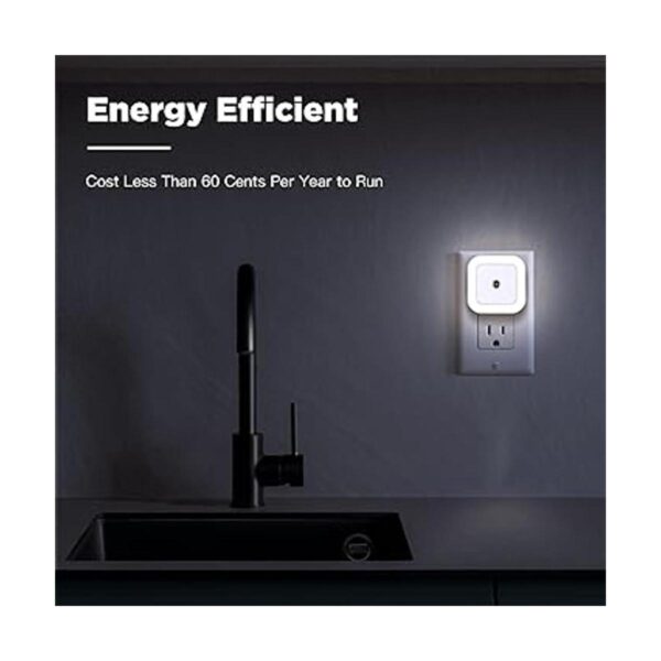 Sycees Luz nocturna LED enchufable con sensor de_6