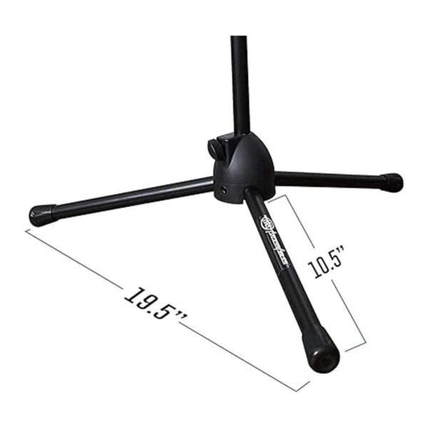 AxcessAbles MS101L Soporte de micrófono corto con brazo_5