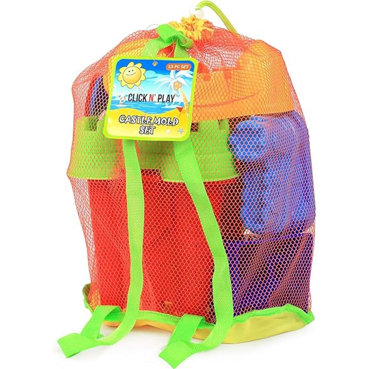 Click N Play Juego de juguetes de playa para niños con
