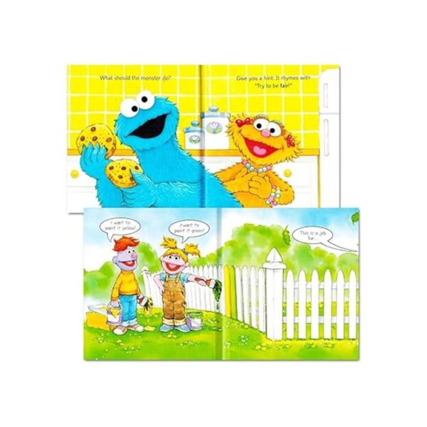 Barrio Sésamo Elmo Manners Libros para Kids Toddlers_4