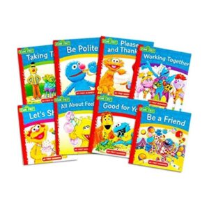 Barrio Sésamo Elmo Manners Libros para Kids Toddlers_1