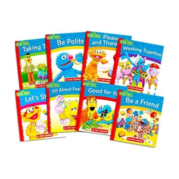 Barrio Sésamo Elmo Manners Libros para Kids Toddlers_1