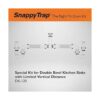 Snappy Trap Kit especial para fregaderos de cocina dobles