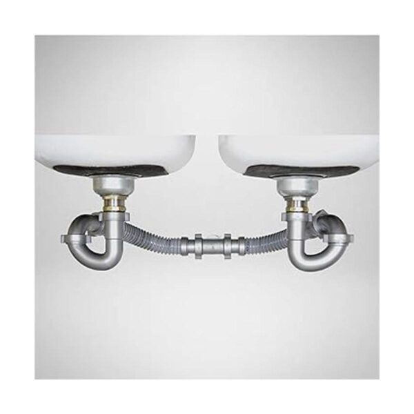 Snappy Trap Kit especial para fregaderos de cocina dobles