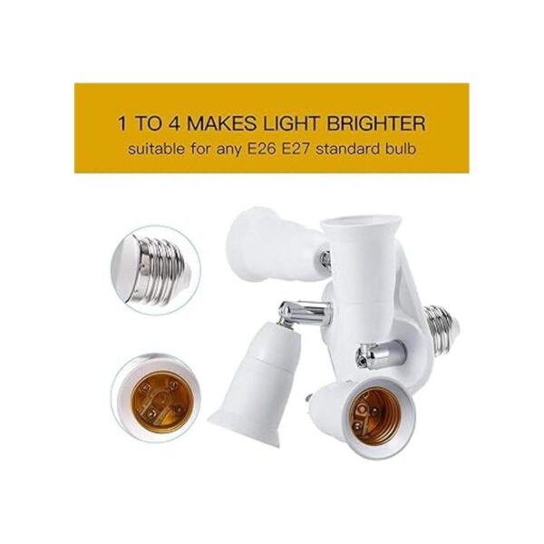 Divisor para bombillas LED estándar 360 grados ajustable_3