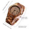 Bewell W086B Reloj de pulsera analógico ligero de cuarzo