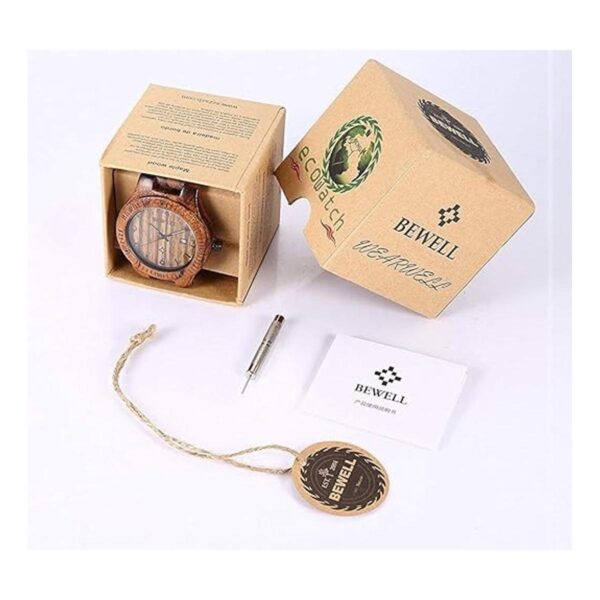 Bewell W086B Reloj de pulsera analógico ligero de cuarzo