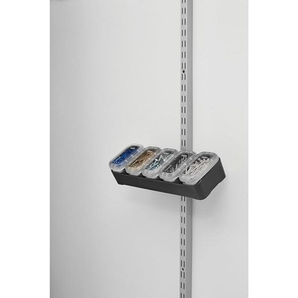 Rubbermaid FastTrack cesto de resina motivo ferroviario_3