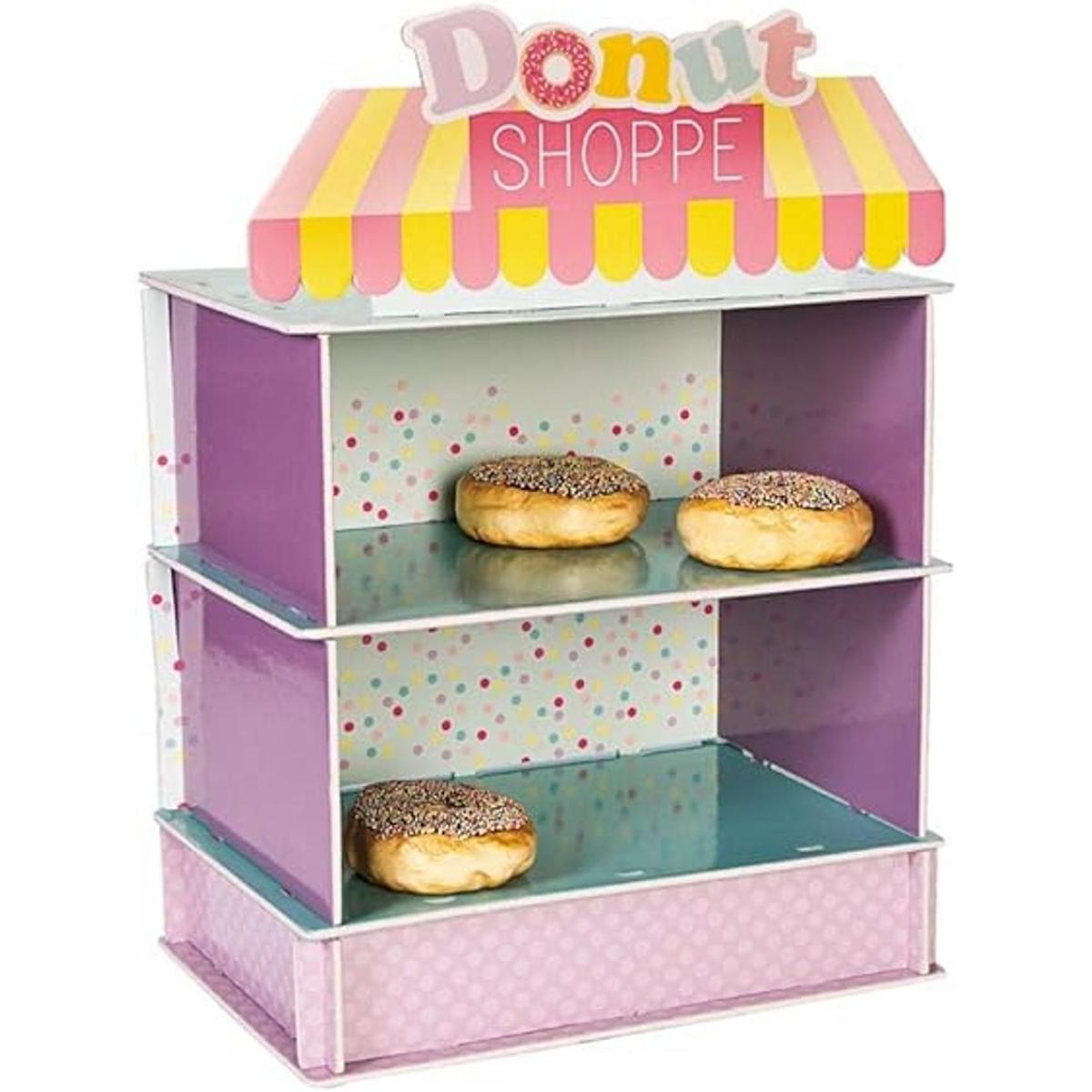 Fun Express Donut Shop Soporte para fiesta 2 niveles
