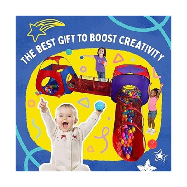 Túnel para juegos infantiles tienda de campaña Playz 4_2