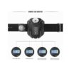 SUNDERPOWER Luz de muñeca recargable portátil Linterna_4