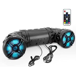 Pyle Altavoces marinos alimentados por ATV Bluetooth_1