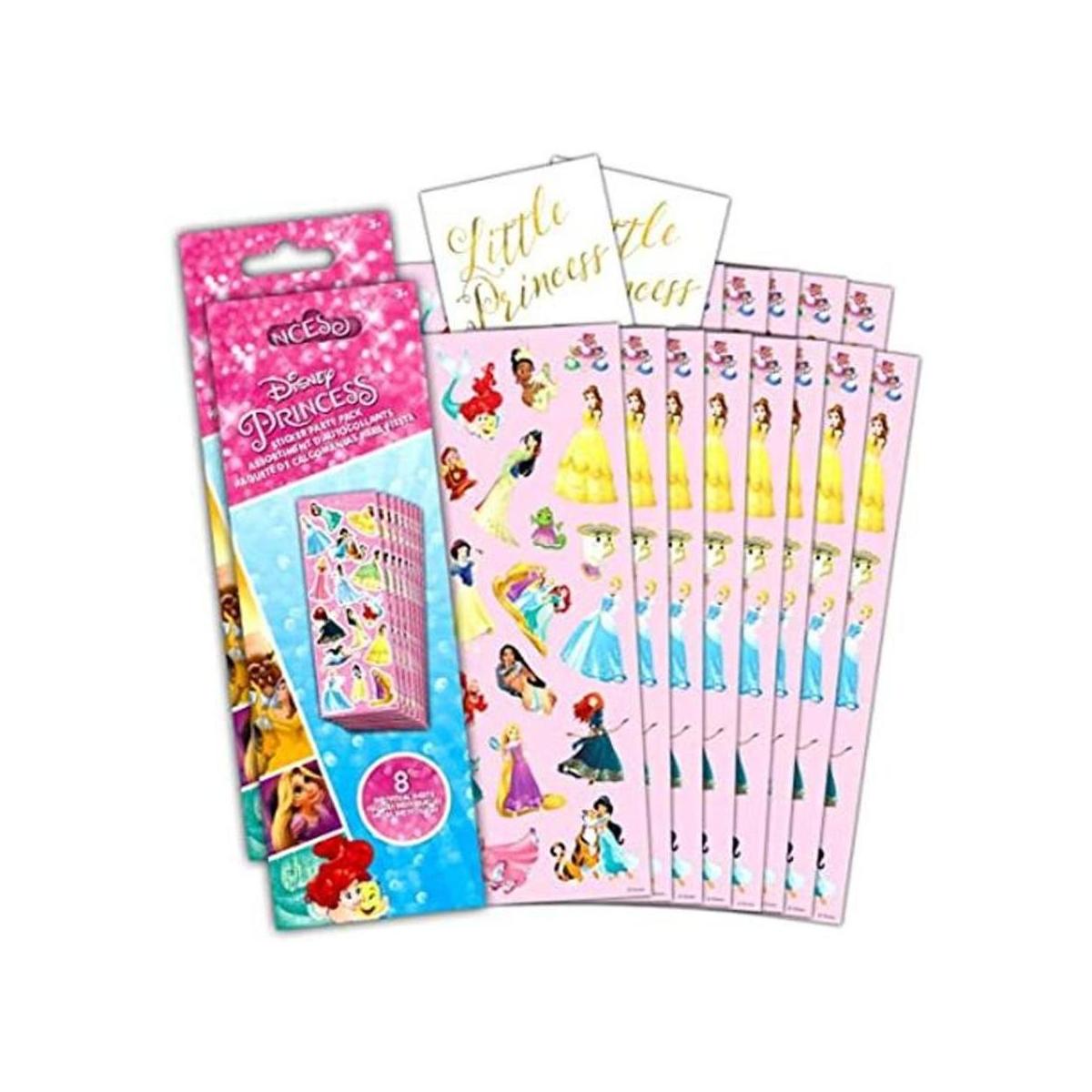 Paquete de calcomanías de princesa de Disney