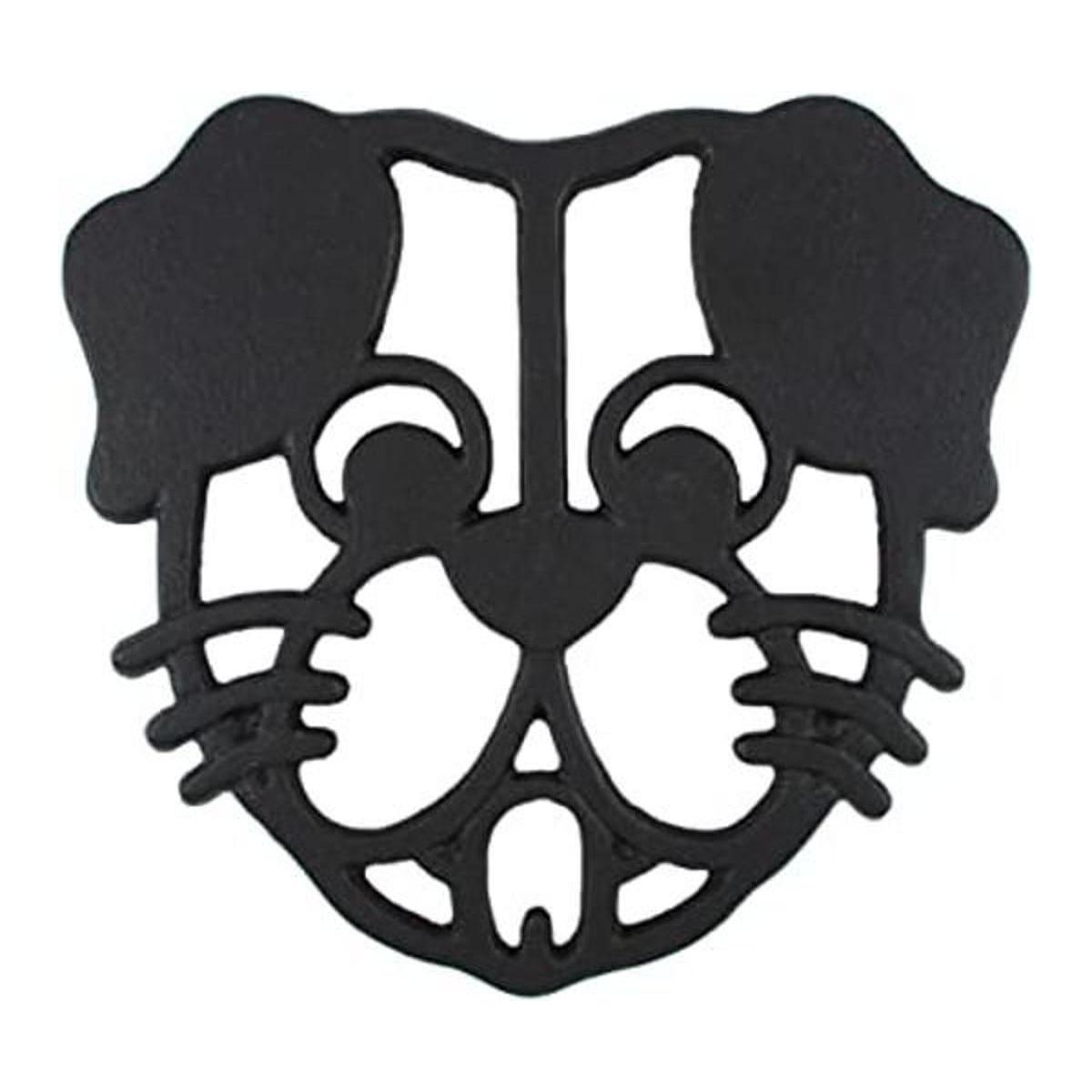 Salvamanteles de hierro fundido para perros para ollas