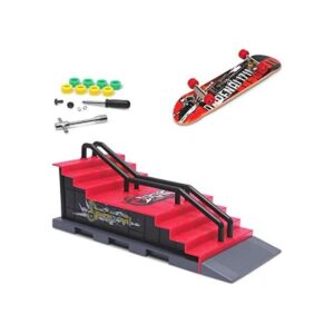 Kit de rampa de parque de monopatín mini juguete para_1