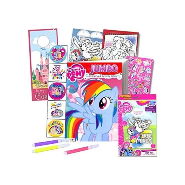 My Little Pony Libro para colorear con set de TakeNPlay_1