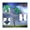 Lightshare Palmera de 7 pies 96 luces LED decoración_2
