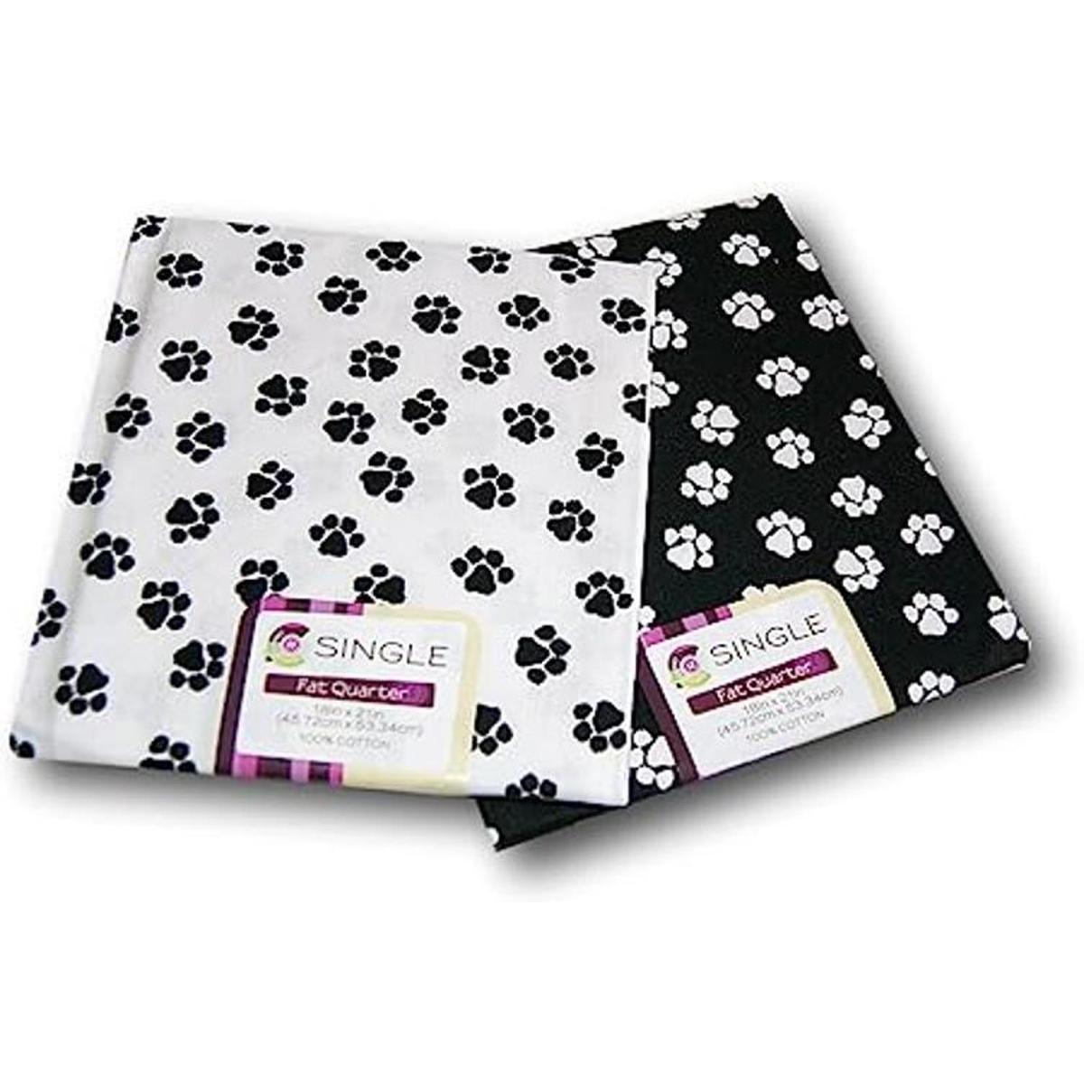 Creative Cuts Paw Prints Fat Quarters Bundle Tema de