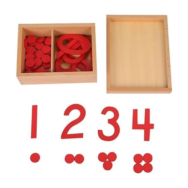 Montessori Math materiales CutOut Numeral y countersfor_4