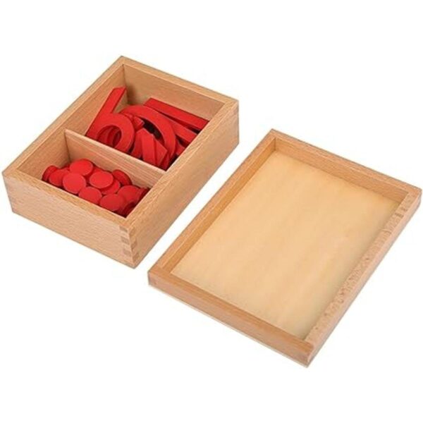 Montessori Math materiales CutOut Numeral y countersfor_3