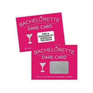 Bachelorette Dare juego de cartas de fiesta noche de