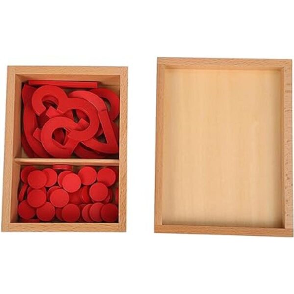 Montessori Math materiales CutOut Numeral y countersfor_6