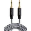 Cable estéreo de audio CableCreation chapado en oro de_1