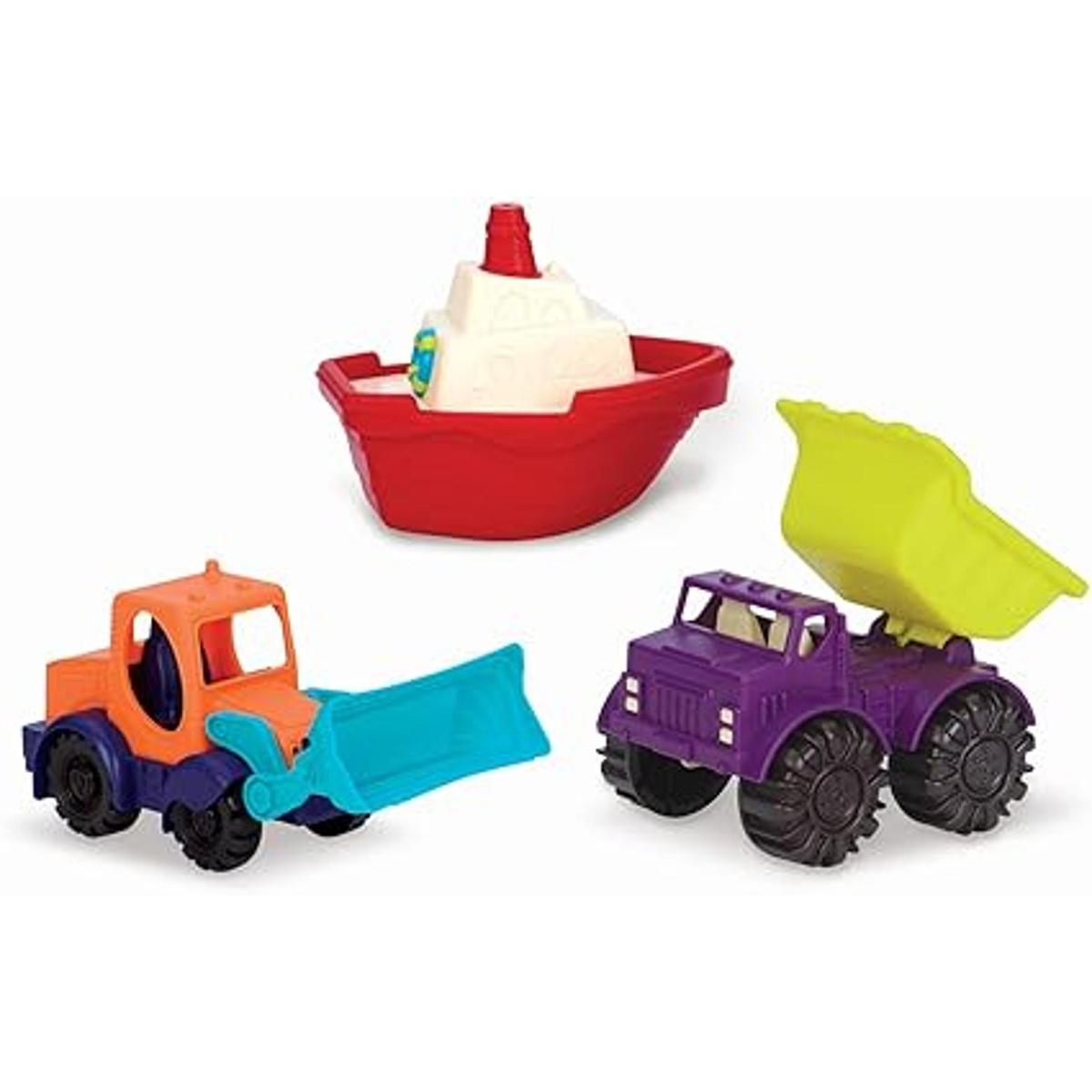 B. toys by Battat Mini Toy Cars Vehículos acuáticos y