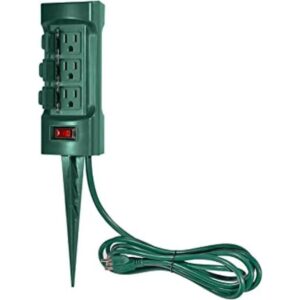 BESTTEN Regleta de alimentación para exteriores con