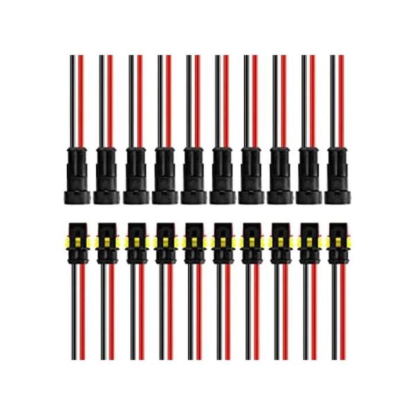 LanHong Conector de cable eléctrico de 2 pines_1
