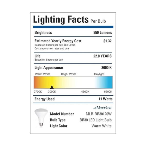 MLBBR30120WVARIATION MLBBR30120W4 11.00watts 120.00 volts_5