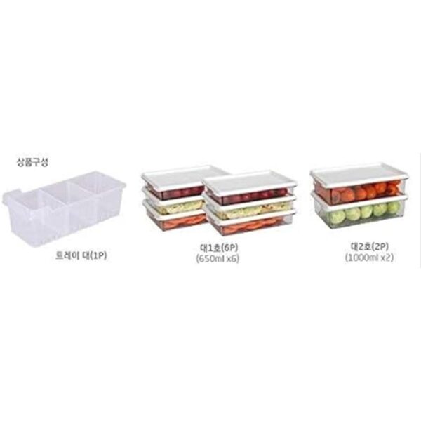 Organizador de refrigerador de cocina bandejas de_4