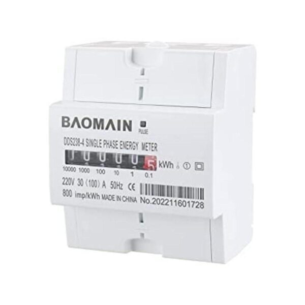 Baomain DDS2384 30100 Medidor de kwh monofásico de_1