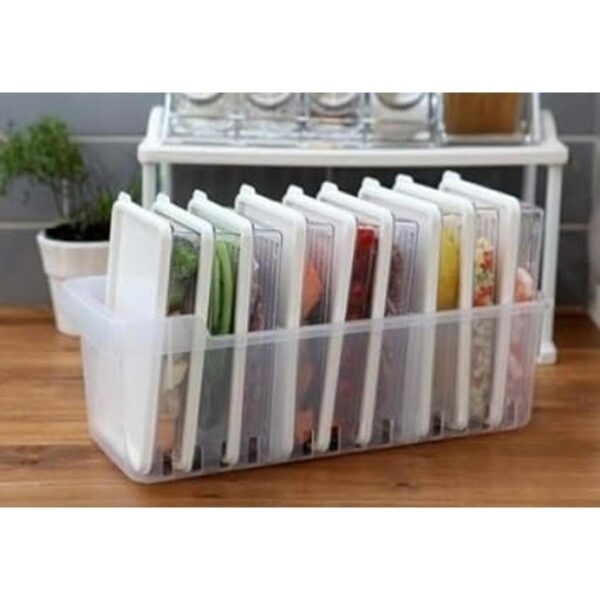 Organizador de refrigerador de cocina bandejas de_2