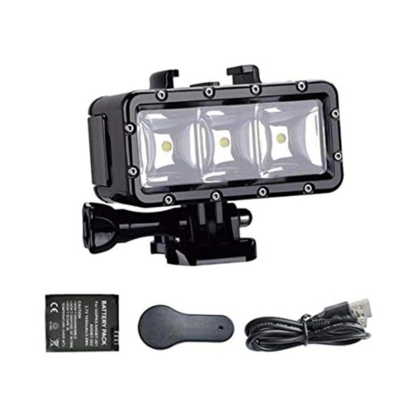 Suptig Luz de video LED regulable impermeable de alta_1