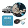 Keyless2Go Llave de repuesto para 2 llaves remotas de_5