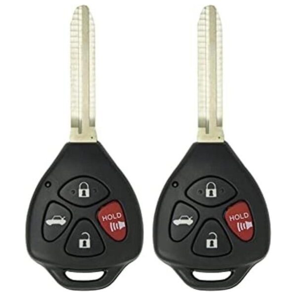 Keyless2Go Llave de repuesto para 2 llaves remotas de_1