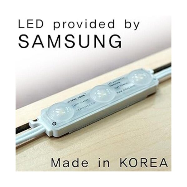 Crystal Vision Kit de LED preinstalado para vitrina