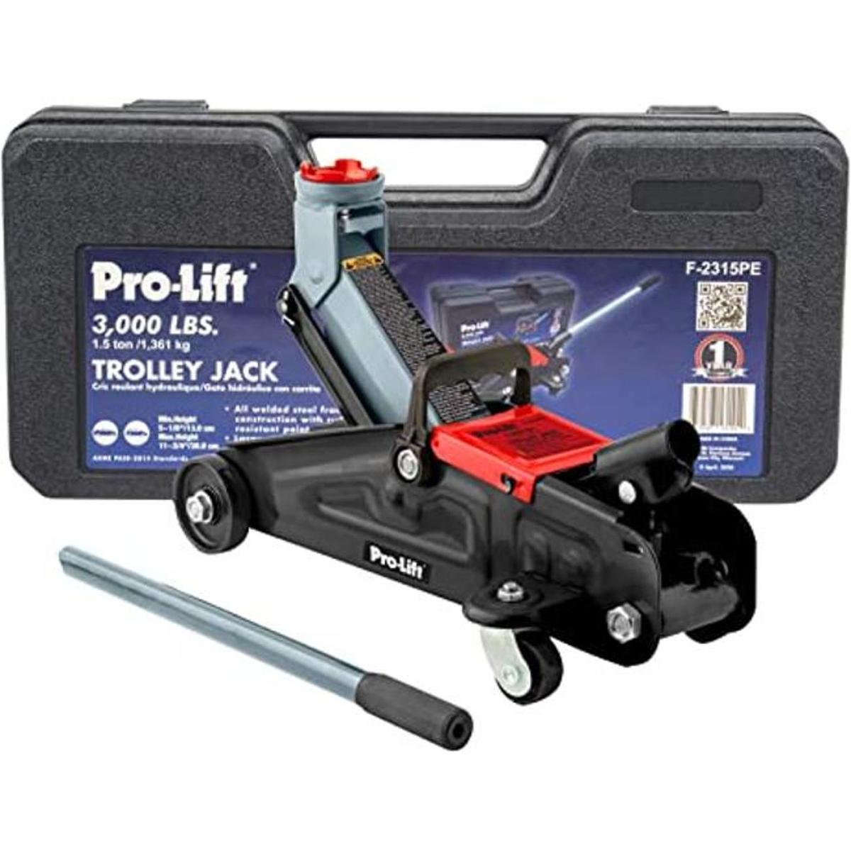 ProLift f2315PE. Gato de carretilla hidráulico gris para